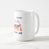 Mein Wochenende ist gebucht" Tasse für buchen LOve (VorderseiteRechts)