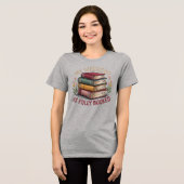 Mein Wochenende ist komplett reserviert für Bookis Tri-Blend Shirt (Vorderseite voll)