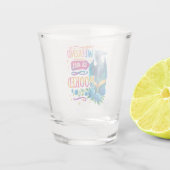 Mein Wochenende ist reserviert Schnapsglas (Rückseite)