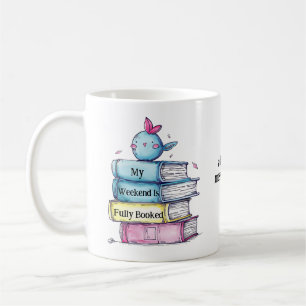 Mein Wochenende ist Voll Ausgebucht    Lustige Büc Kaffeetasse