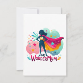 Mein WonderMum Dankeskarte