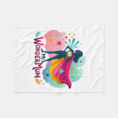 Mein WonderMum Fleecedecke (Vorderseite (Horizontal))