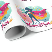 Mein WonderMum Geschenkpapier (Rolleneckpunkt)