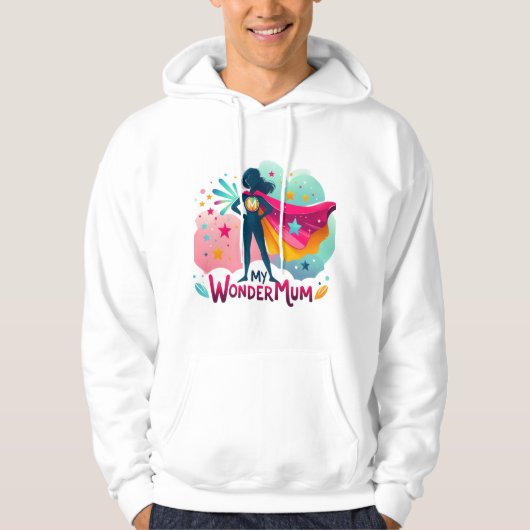 Mein WonderMum Hoodie (Vorderseite)
