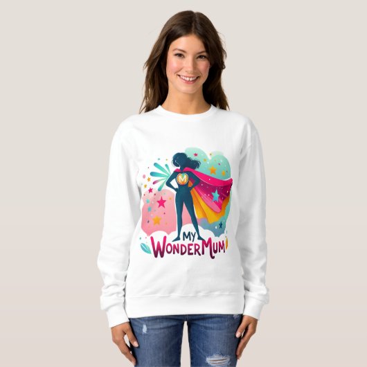 Mein WonderMum Sweatshirt (Vorne ganz)