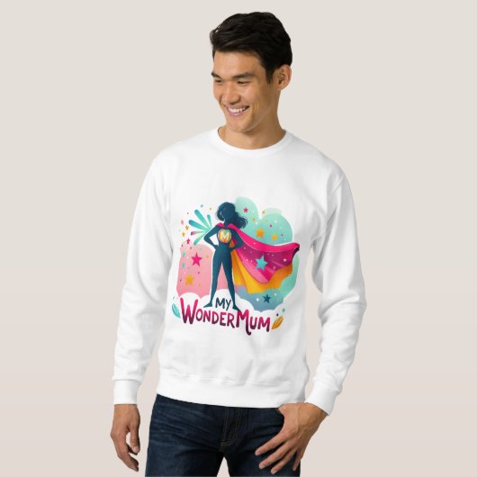 Mein WonderMum Sweatshirt (Vorne ganz)