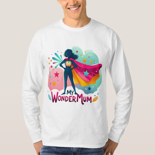 Mein WonderMum T-Shirt (Vorderseite)