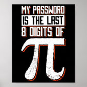 Mein Wort ist die letzten 8 Ziffern von i Poster (Vorne)