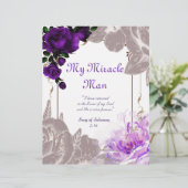 Mein Wundergedicht Personalisiertes Papier (Stehend Vorderseite)