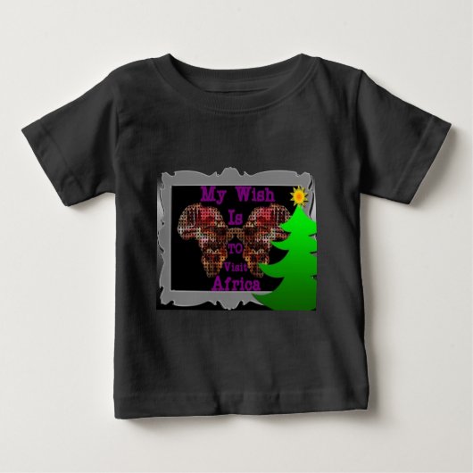Mein Wunsch Baby T-shirt (Vorderseite)