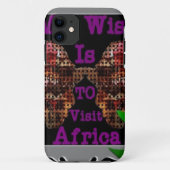 Mein Wunsch Case-Mate iPhone Hülle (Rückseite)