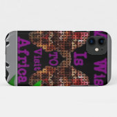 Mein Wunsch Case-Mate iPhone Hülle (Rückseite (Horizontal))