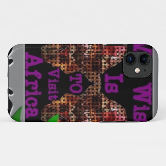 Mein Wunsch Case-Mate iPhone Hülle (Rückseite (Horizontal))