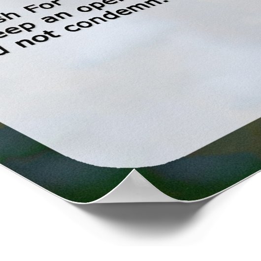 Mein Wunsch für Sie (neue Version) Poster (Ecke)