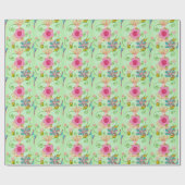 Mein XOXO Little Princess Blues Art Print Design Geschenkpapier (Flach)