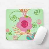 Mein XOXO Little Princess Blues Art Print Design Mousepad (Mit Mouse)