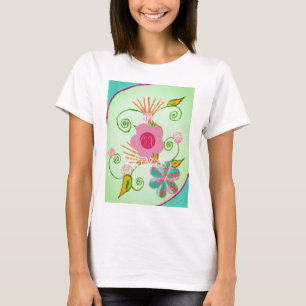 Mein XOXO Little Princess Blues Art Print Design T-Shirt