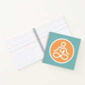 Mein Yoga Studio Logo-Notebook oder Journal Notizblock (Innenseite)