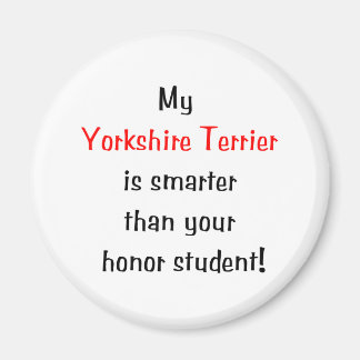 Mein Yorkshire Terrier ist klüger... Magnet
