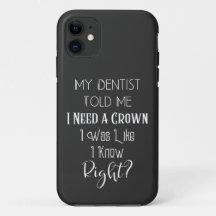 Mein Zahnarzt sagte mir, ich brauche eine Kronenza