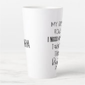 Mein Zahnarzt sagte mir, ich brauche eine Kronenza Milchtasse (Vorderseite)