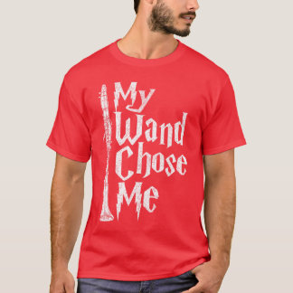 Mein Zauberstab wählte mich Klarinettenspieler Kla T-Shirt