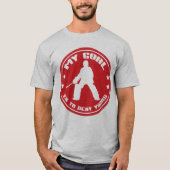 Mein Ziel, Eishockey-Zitat T-Shirt (Vorderseite)