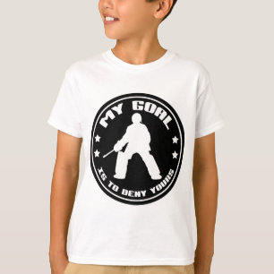Mein Ziel, Feldhockey (schwarz) T-Shirt