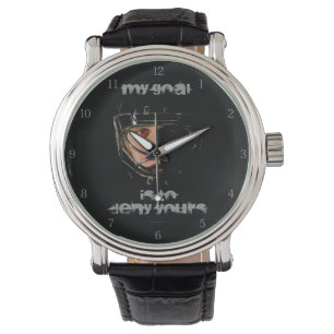Mein Ziel (Hockey Goalie) Armbanduhr