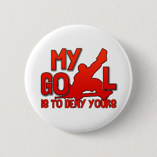 Mein Ziel, Hockey-Tormann Button