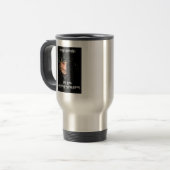 Mein Ziel (Hockey-Tormann) Reisebecher (Vorderseite Links)