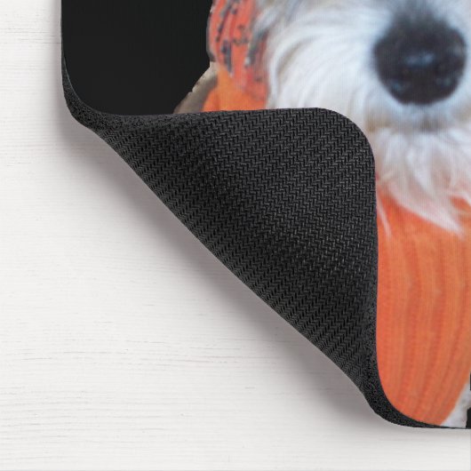 Mein Ziel im Leben - Schnauzer Mousepad (Ecke)