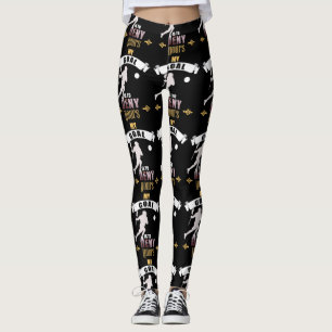 Mein Ziel ist es, deine Lacrosse zu leugnen Leggings