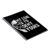 Mein Ziel ist es, dir das Hockey-Goalie-Eis zu ver Notizblock (Rechte Seite)