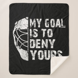 Mein Ziel ist es, dir das Hockey-Goalie-Eis zu ver Sherpadecke