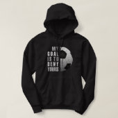 Mein Ziel ist es, dir Fußball-Goalie, die dich ers Hoodie (Design vorne)