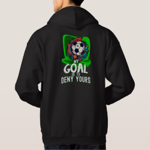 Mein Ziel ist es, euch zu leugnen, Football Player Hoodie