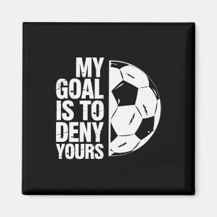 Mein Ziel ist es, Ihres Fußballspieler _1 zu verei Magnet