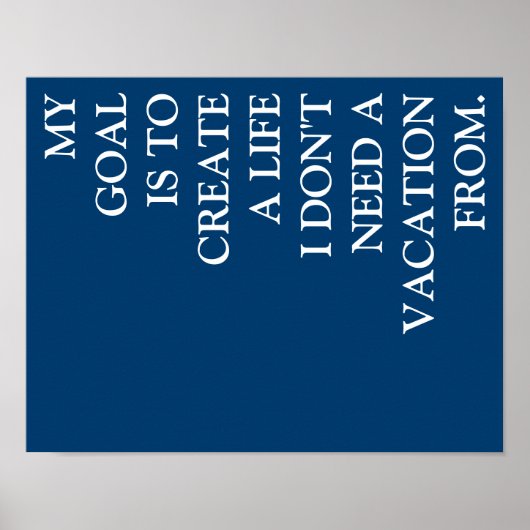 MEIN ZIEL POSTER (Vorne)