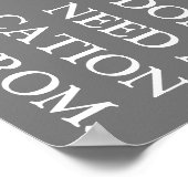 MEIN ZIEL POSTER VON GINA (Ecke)