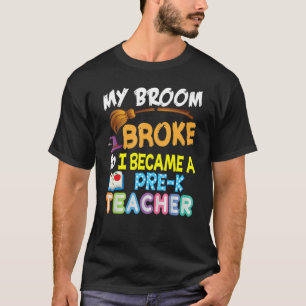Mein Zimmer brach ab, sodass ich ein Vorschullehre T-Shirt