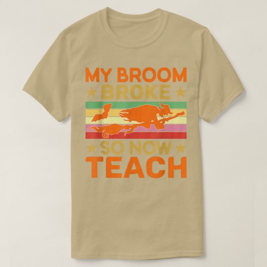 Mein Zimmer brach so, jetzt bin ich ein Teacher Ha T-Shirt (Design vorne)