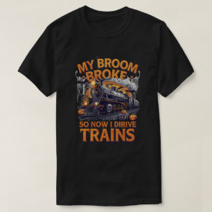 Mein Zimmer brach so, jetzt fahre ich Züge - Funny T-Shirt