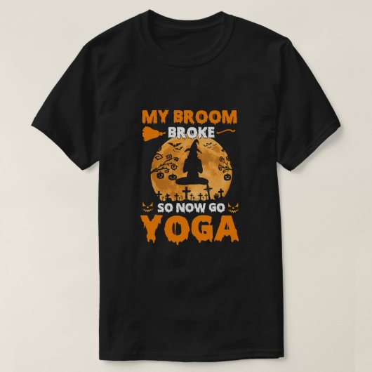 Mein Zimmer brach so, jetzt gehe ich Yoga Funny Wi T-Shirt (Design vorne)