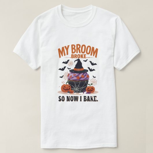 Mein Zimmer brach so jetzt ich backen - Funny Hall T-Shirt (Design vorne)