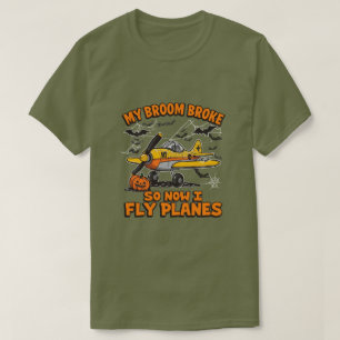 Mein Zimmer brach so jetzt ich fliegen Flugzeug -  T-Shirt