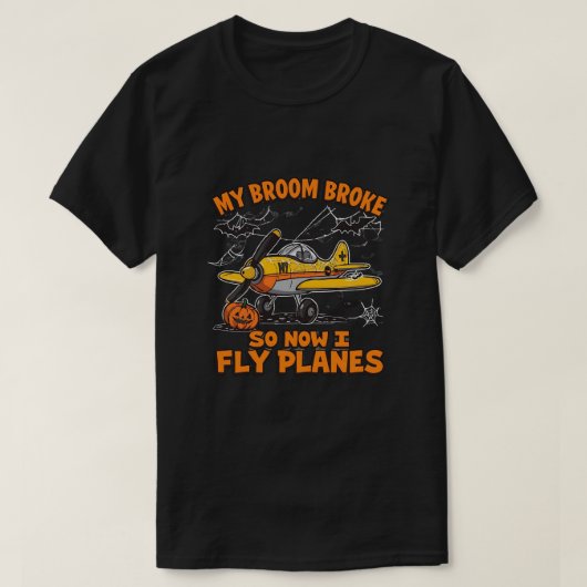 Mein Zimmer brach so jetzt ich fliegen Flugzeug - T-Shirt (Design vorne)