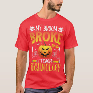 Mein Zimmer brach so, jetzt lehre ich Technologie- T-Shirt