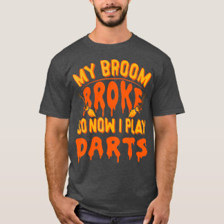 Mein Zimmer brach so, jetzt spiele ich Darts - Fun T-Shirt