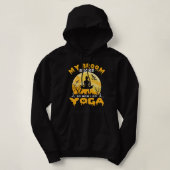 Mein Zimmer brach so, jetzt tue ich Yoga Hexen Hap Hoodie (Design vorne)